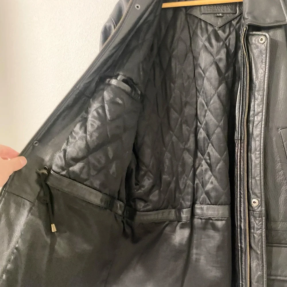 Bostonian by Moores Genuine Leather Jacket - Large